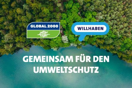 Global 2000 und willhaben: Gemeinsam für den Umweltschutz