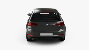 Auto Heckansicht
