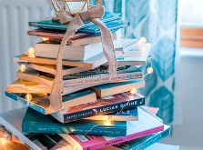Ein Stoß Bücher