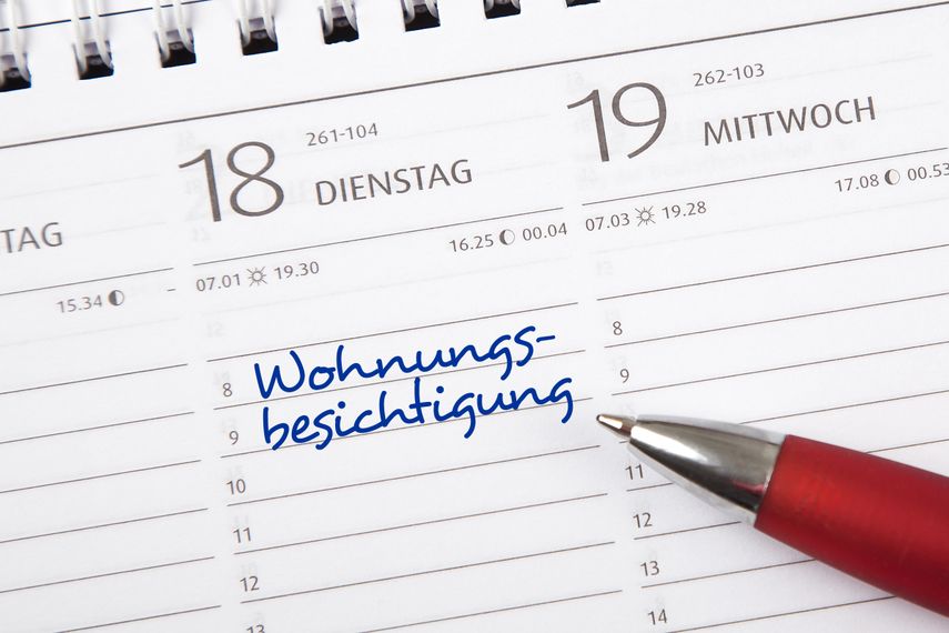 Besichtigungstermin planen