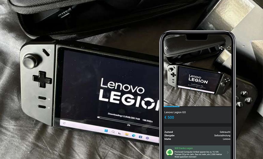 Lenovo Legion Go Angebot auf willhaben