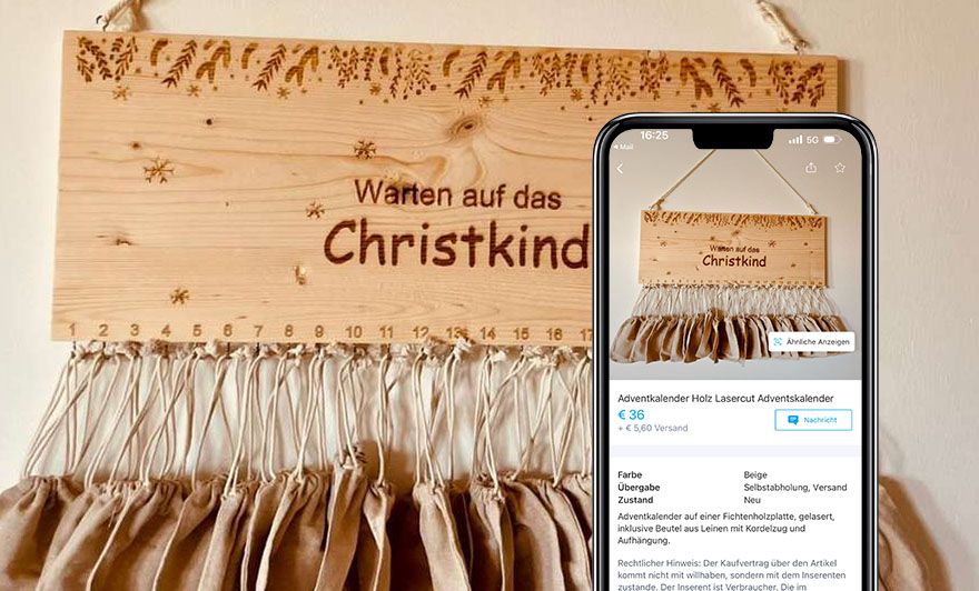 DIY-Adventkalender zum Selberbefüllen