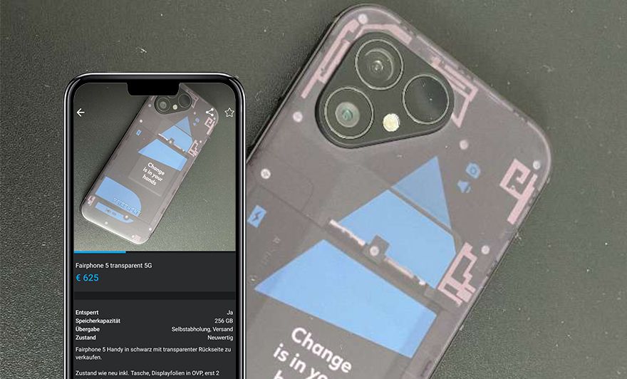 Fairphone 5 Angebot auf willhaben