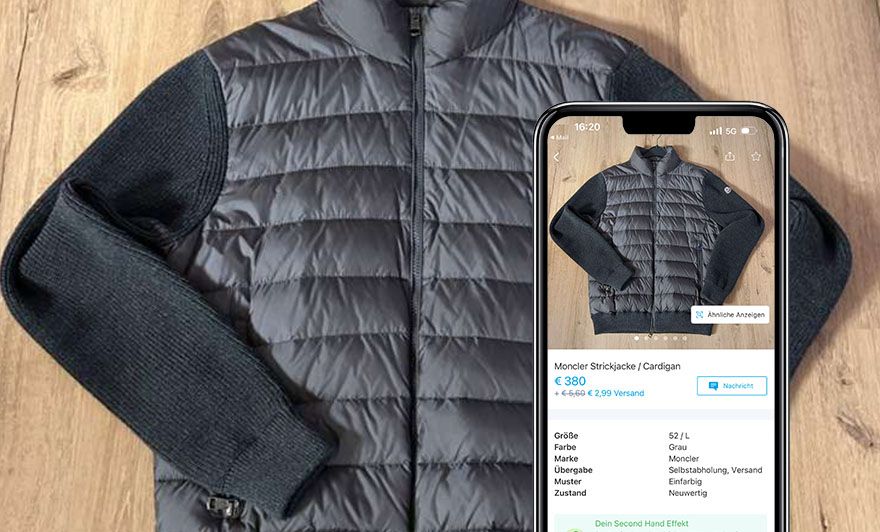 Moncler Strickjacke bzw. Cardigan für Herren